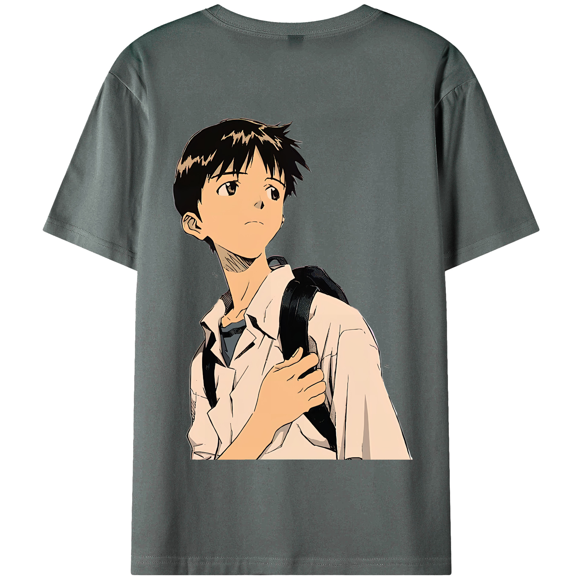 （画像用） EVA 新世紀エヴァンゲリオン 綿100％半袖Tシャツ（背面プリント）